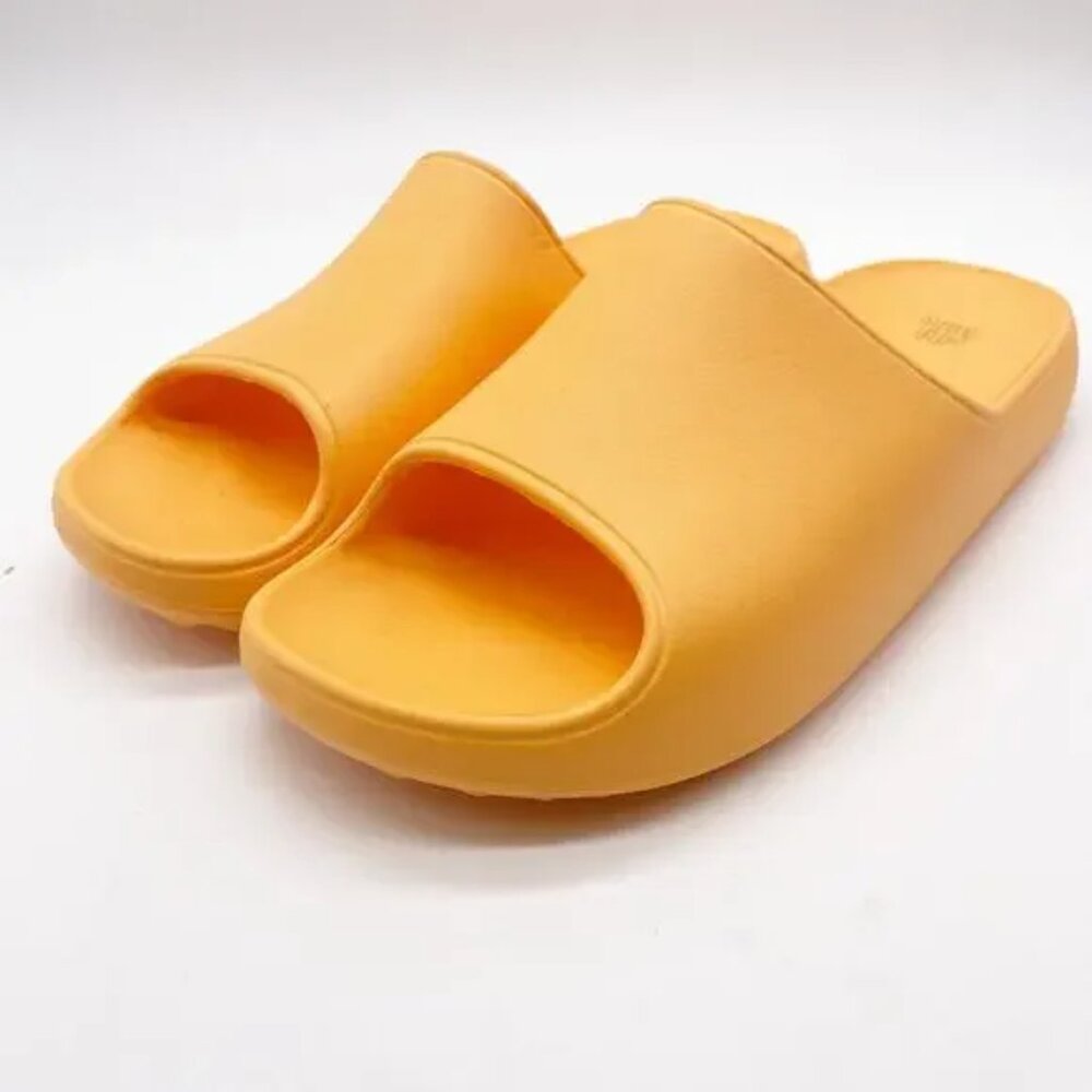 Women's Slide Sandals - Orange Comfort Slides NWT